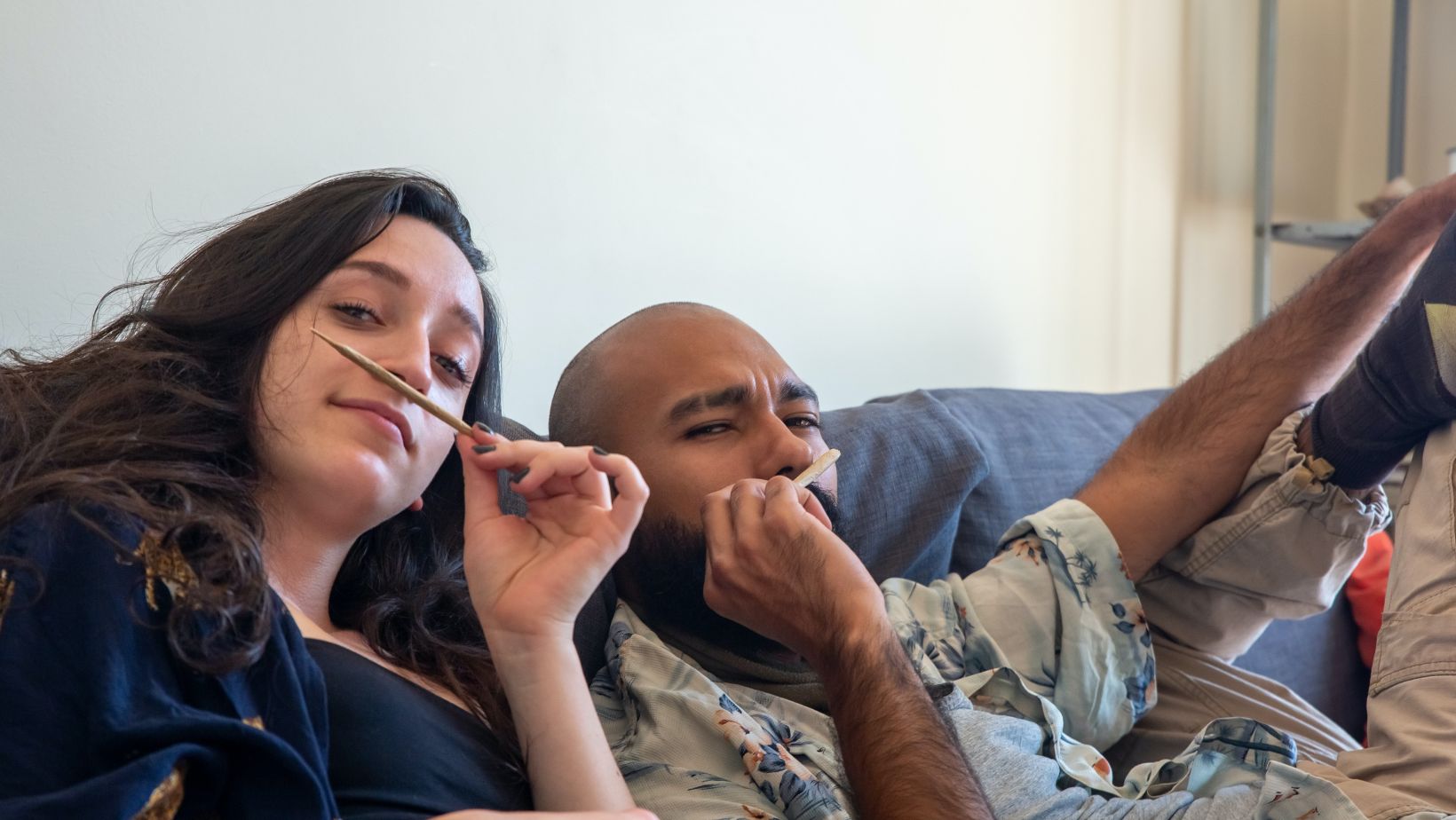 Couple qui allie cbd et libido.